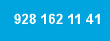 928 162 11 41 928 162 11 41